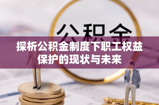 梓官探析公积金制度下职工权益保护的现状与未来