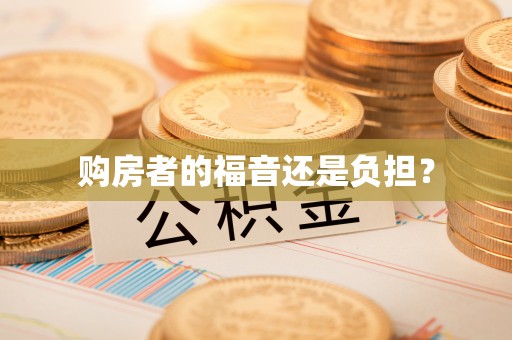 梓官购房者的福音还是负担？