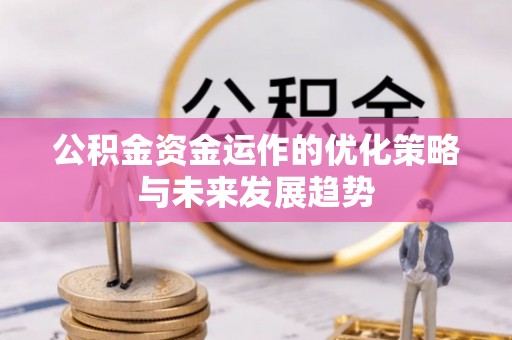 梓官公积金资金运作的优化策略与未来发展趋势