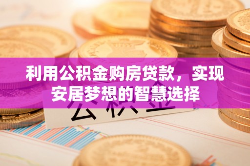 梓官利用公积金购房贷款，实现安居梦想的智慧选择