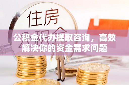 梓官公积金代办提取咨询，高效解决你的资金需求问题