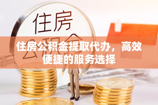 梓官住房公积金提取代办，高效便捷的服务选择