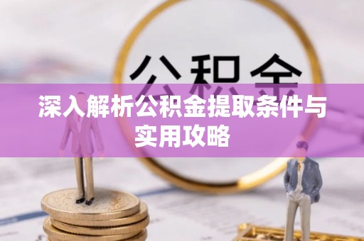 梓官深入解析公积金提取条件与实用攻略