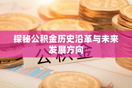 梓官探秘公积金历史沿革与未来发展方向
