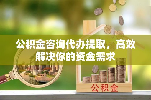梓官公积金咨询代办提取，高效解决你的资金需求
