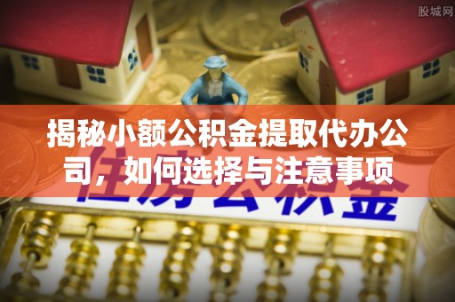 梓官揭秘小额公积金提取代办公司，如何选择与注意事项