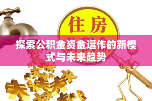 梓官探索公积金资金运作的新模式与未来趋势