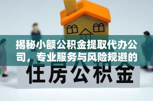 梓官揭秘小额公积金提取代办公司，专业服务与风险规避的平衡艺术