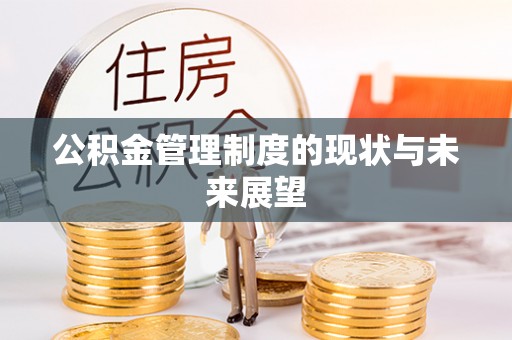 梓官公积金管理制度的现状与未来展望