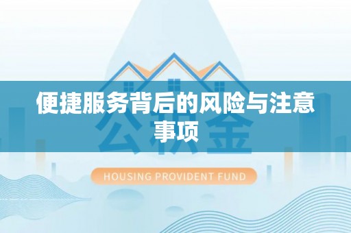 梓官便捷服务背后的风险与注意事项